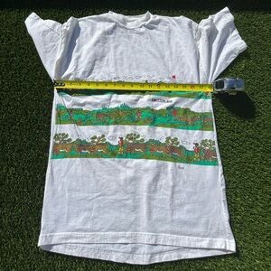 1980s Switzerland Landscape Ringer Tee
